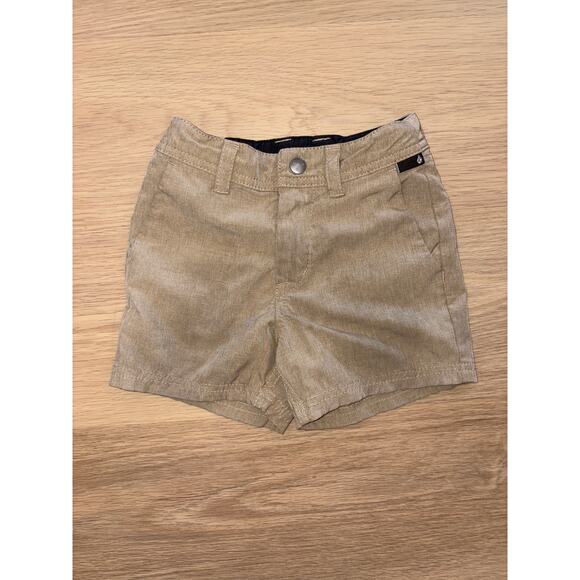 Volcom toddler little boys Frickin Cross Shred Hybrid Chino Short khaki size 2T - Picture 1 of 4